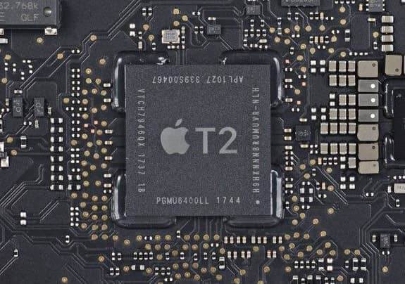 MacBook Pro 2019 MUHN2 tích hợp chip bảo mật Apple T2 