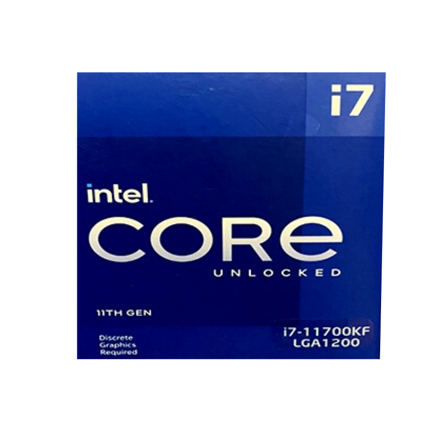 CPU Intel Core i7-11700KF xử lý công việc nhanh, chạy đa nhiệm mượt mà