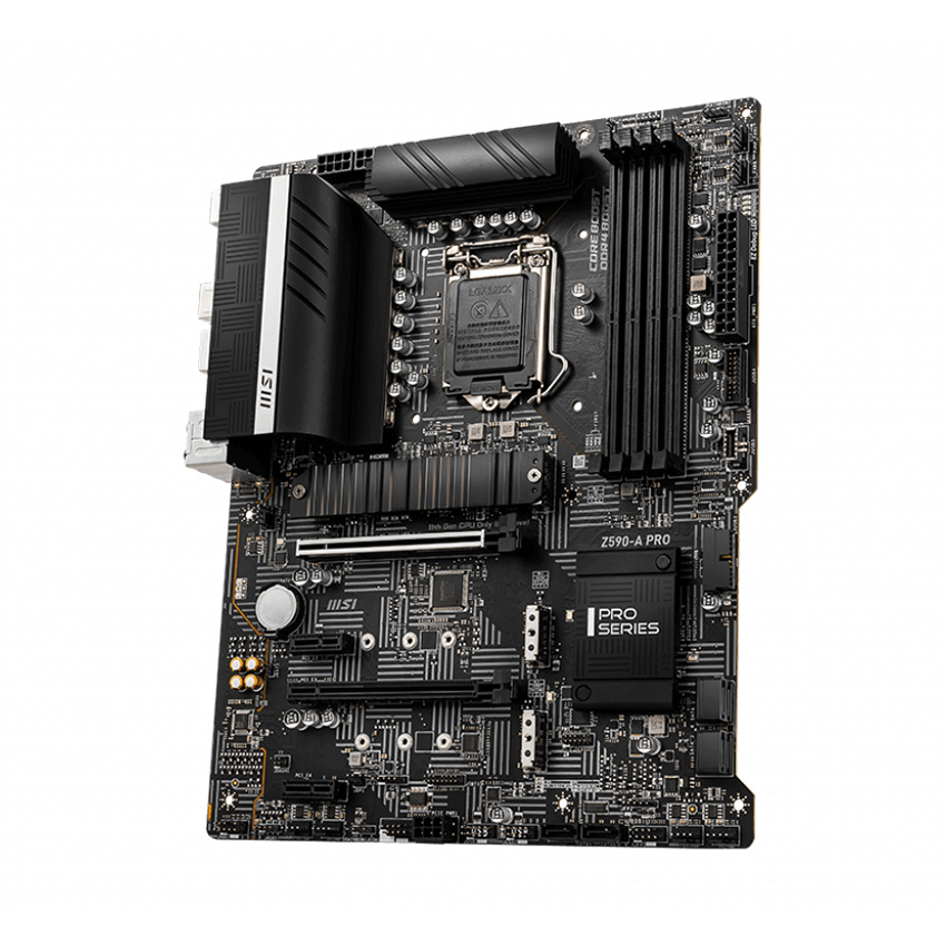 Mainboard MSI Z590-A PRO được trang bị giúp giải quyết công việc hiệu quả