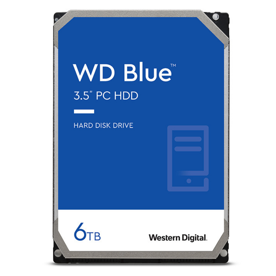 Ổ cứng HDD WD 6TB Blue 3.5 Inch, 5400RPM, SATA, 256MB Cache (WD60EZAZ)