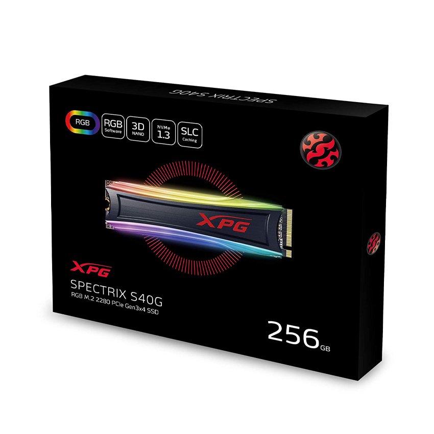 Ổ cứng SSD Adata XPG SPECTRIX S40G RGB 256GB PCIe NVMe 3x4