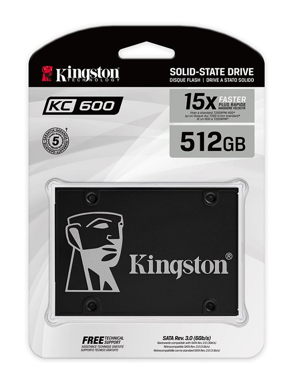 Đánh giá Ổ cứng SSD Kingston KC600 512GB