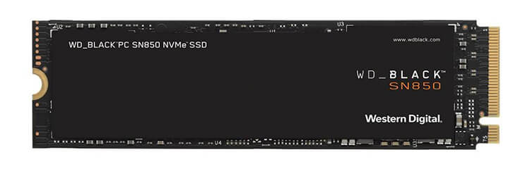 Ổ cứng SSD WD SN850 Black 500GB - thiết kế vô cùng đơn giản 