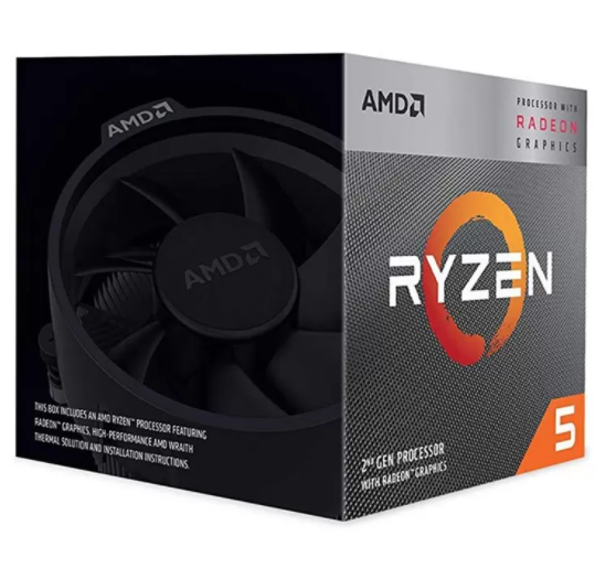 CPU AMD Ryzen 5 2400G tích hợp đồ họa mạnh 