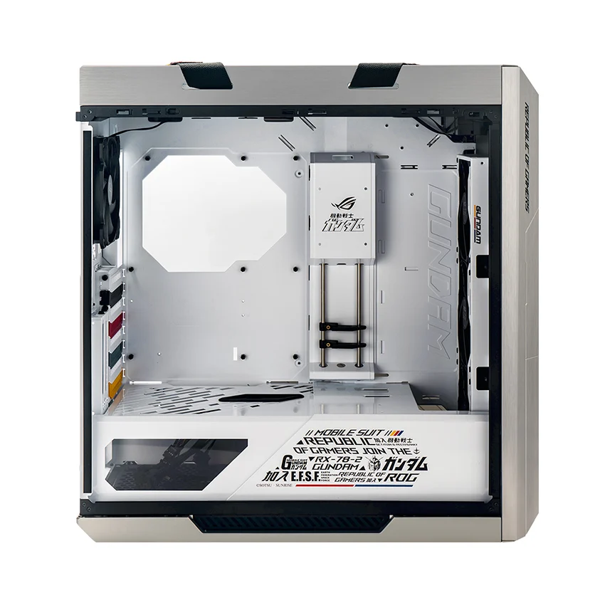 Vỏ Case Asus ROG Strix Helios GX601 White Edition (Mid Tower/Màu Trắng)