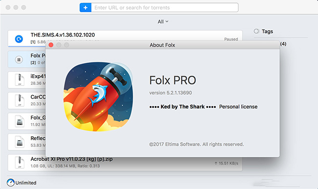phần mềm folx thay thế idm macbook