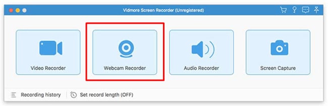 quay màn hình macbook có tiếng với Vidmore Screen Recorder