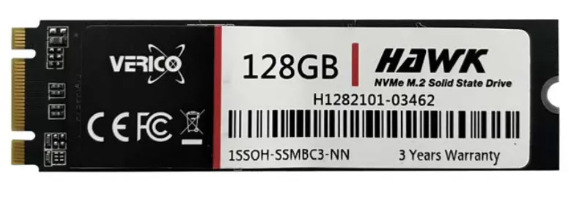 Đánh giá Ổ cứng SSD Verico Hawk 128G Nvme PCIe M2 Gen3x2 2280