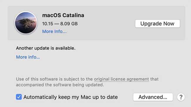 Check thông tin máy Mac trước khi nâng cấp MacOS 10.15