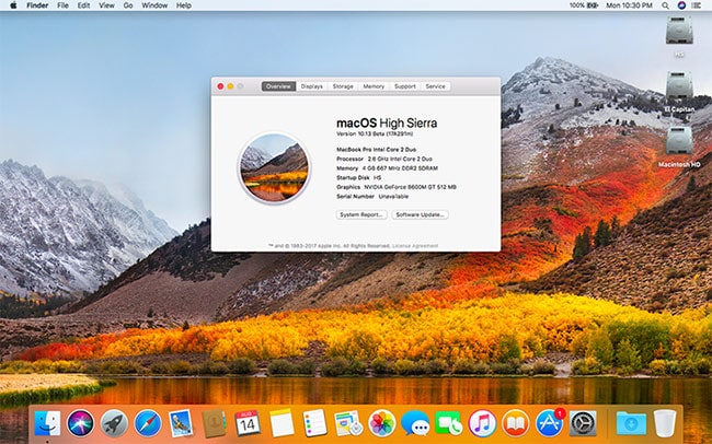 Tìm hiểu thông tin về hệ điều hành MacOS High Sierra
