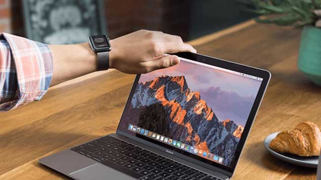 Người dùng có thể mở khóa máy Mac bằng Apple Watch hoặc iphone