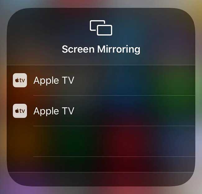 cách phản chiếu màn hình từ iphone lên macbook bằng Screen Mirroring