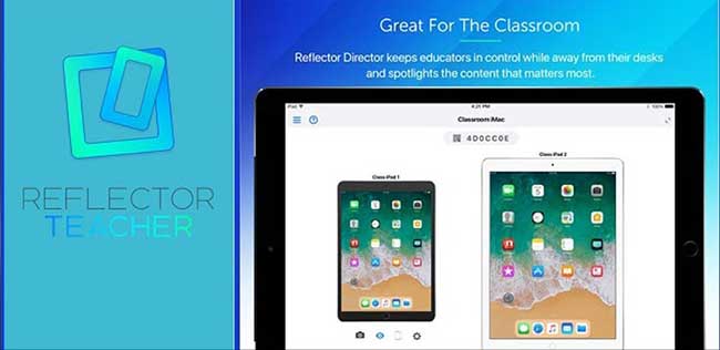 phần mềm Reflector để chiếu màn hình iPhone lên Macbook