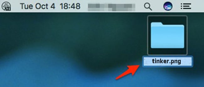 Tiến hành đổi tên cho file trên Macbook