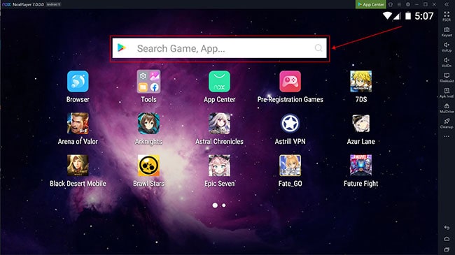 Giả lập Android bằng phần mềm Nox Player