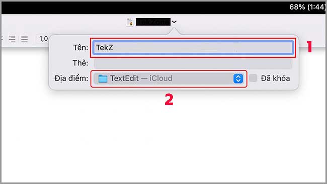 Cách đổi tên file trên máy tính macbook