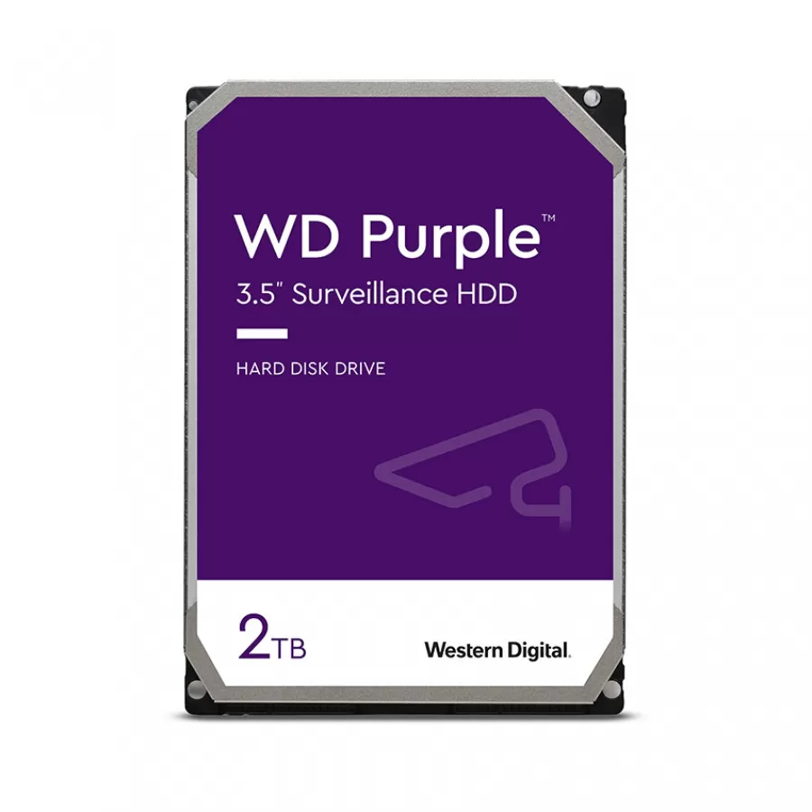 Ổ cứng HDD WD Purple 2TB 3.5 inch, 5400RPM, SATA, 64MB Cache (WD20PURZ) - Tinker